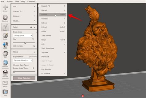 reduce stl file size online|Compress any 3D formats online .